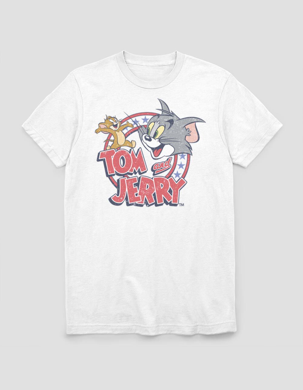 TOM & JERRY Patriots Circle Unisex Tee