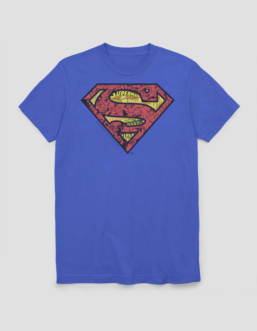 SUPERMAN Inside Comic Unisex Tee