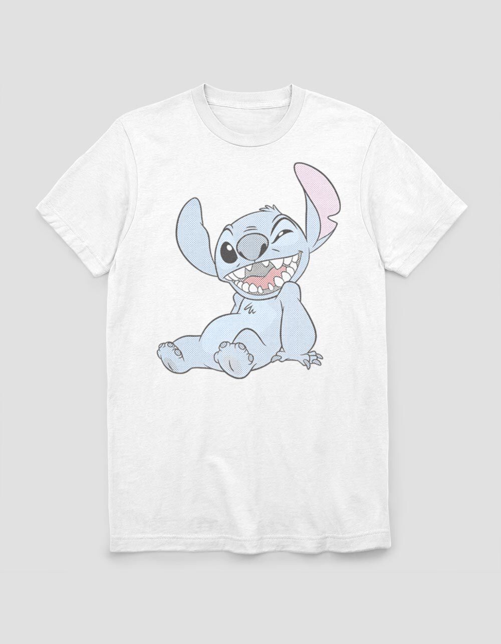 LILO & STITCH Halftone Wink Unisex Tee