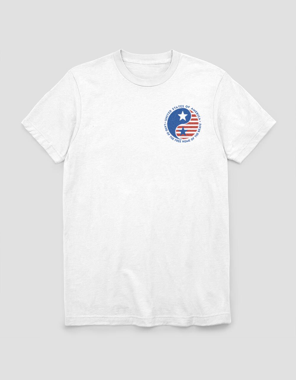 AMERICA Yin Yang Fill Unisex Tee
