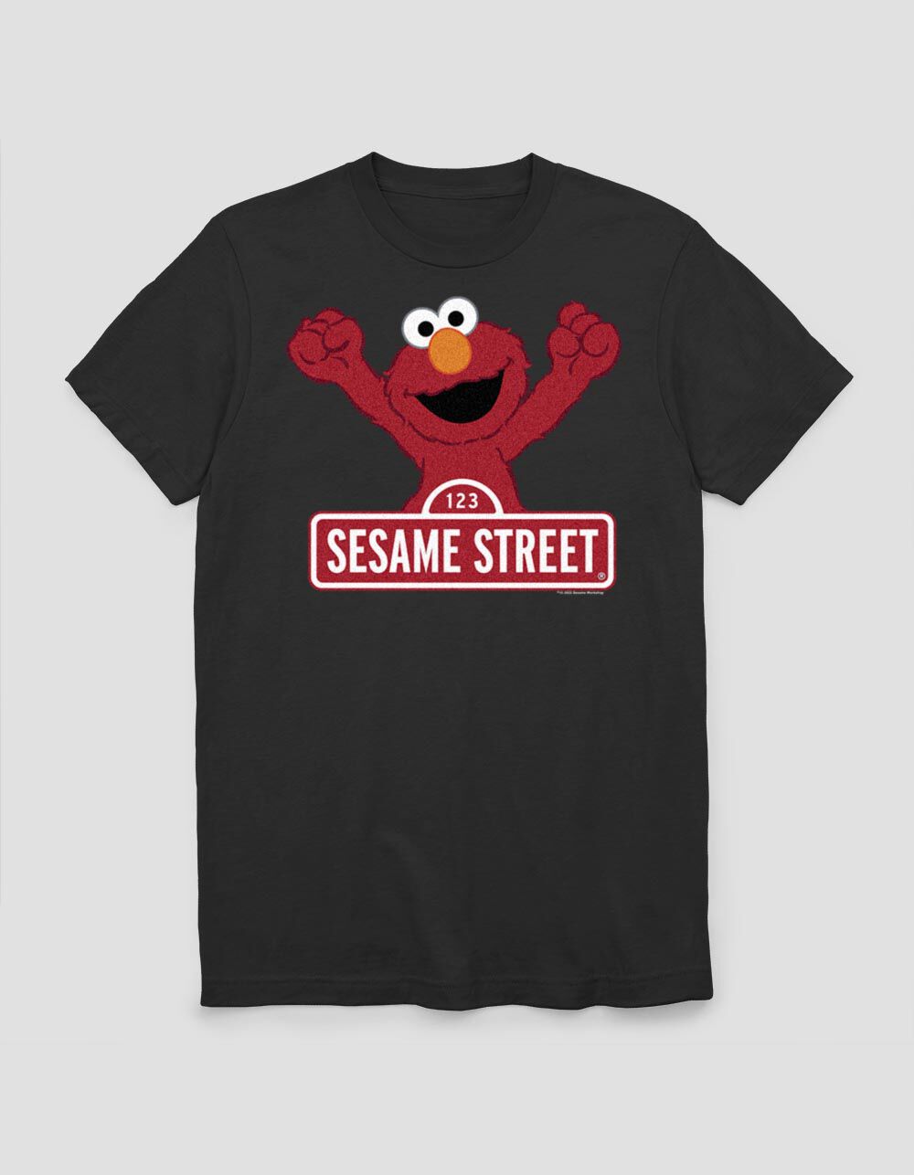 SESAME STREET Elmo Varsity Sign Unisex Tee