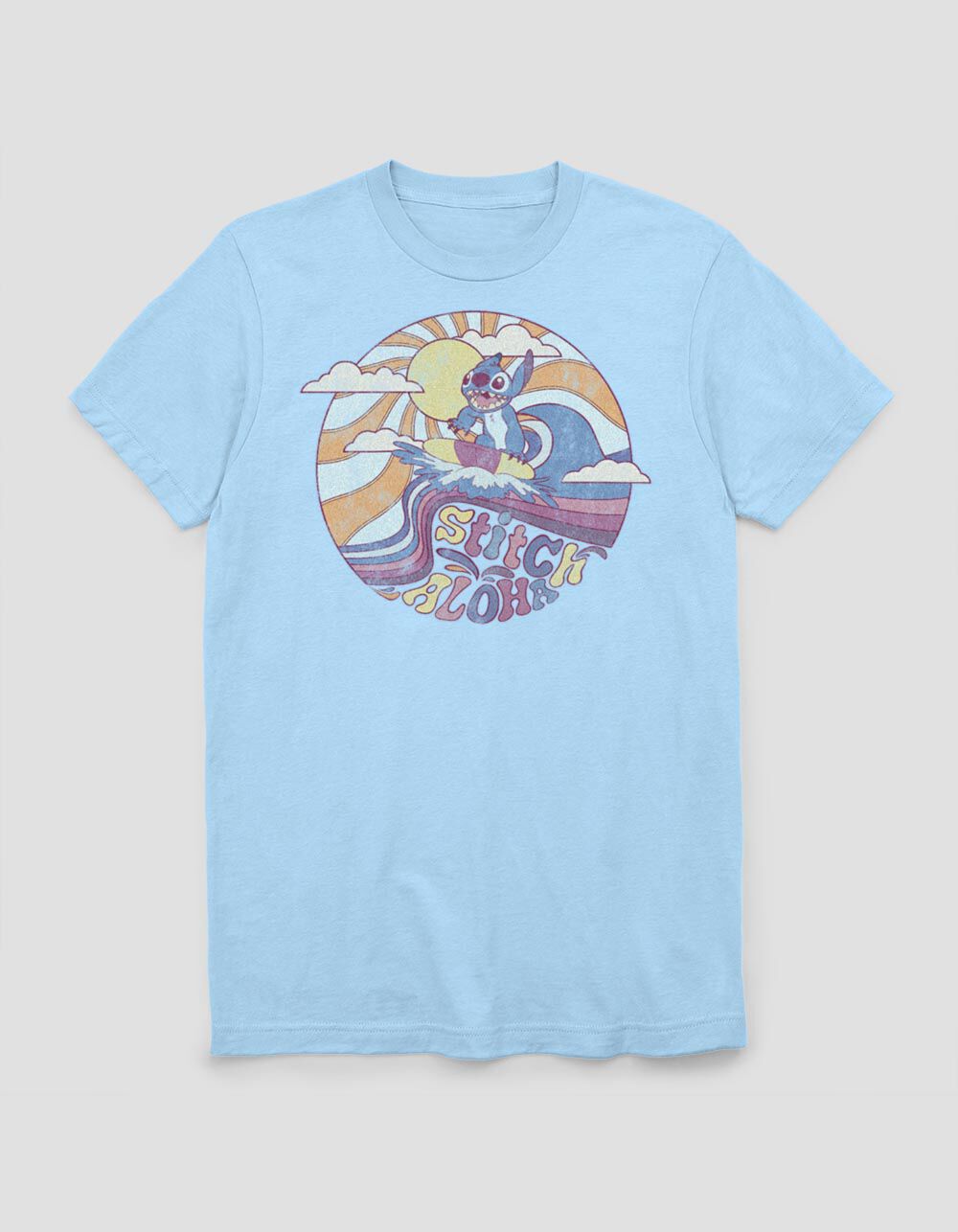 LILO & STITCH Colorful Wave Unisex Tee