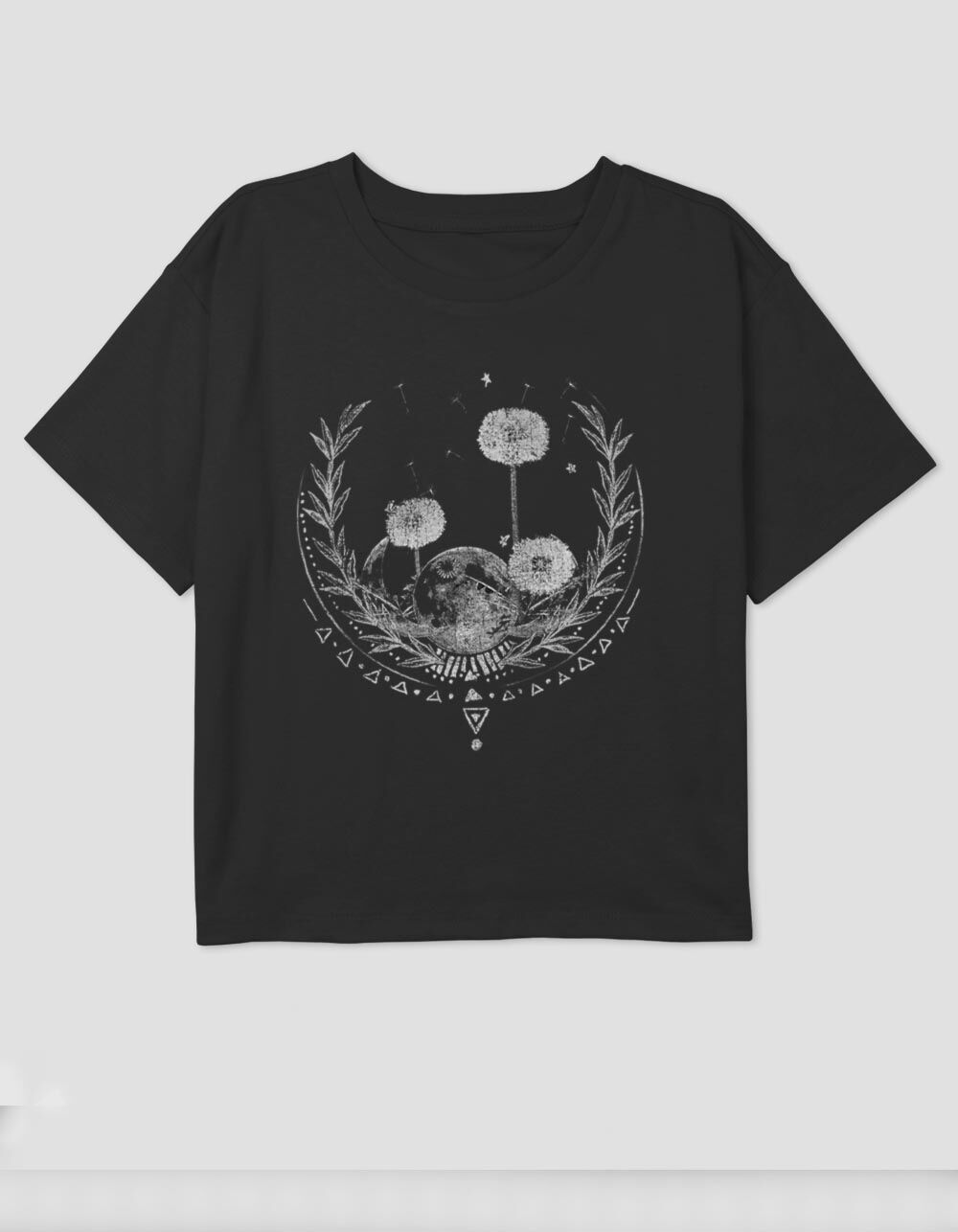 CELESTIAL Dandelion Girls Crop Tee