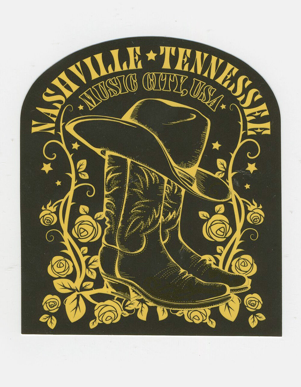 Nashville Boots Sticker