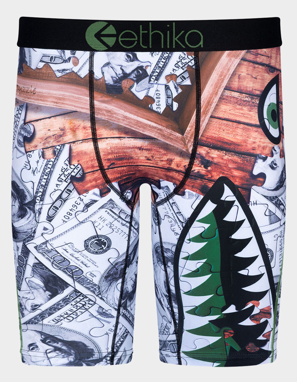 ETHIKA Bomber Puzzle Staple Mens Boxer Briefs