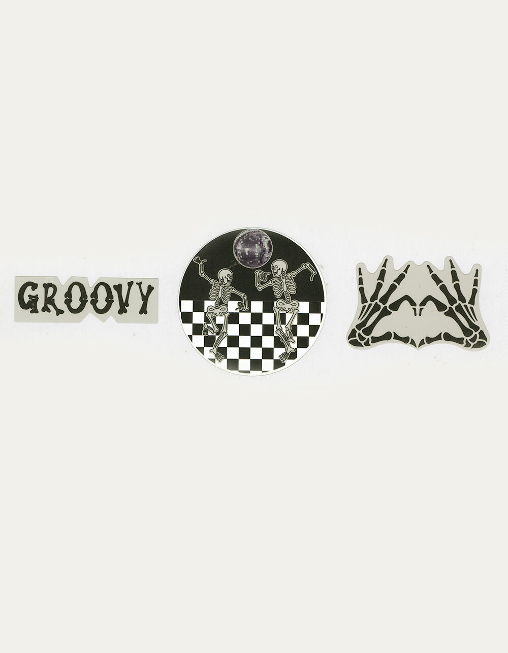 Skeleton Sticker 3 Pack
