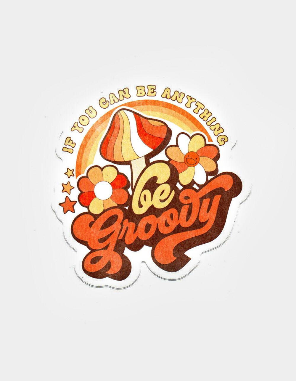 WHATEVER CO. Be Groovy Sticker