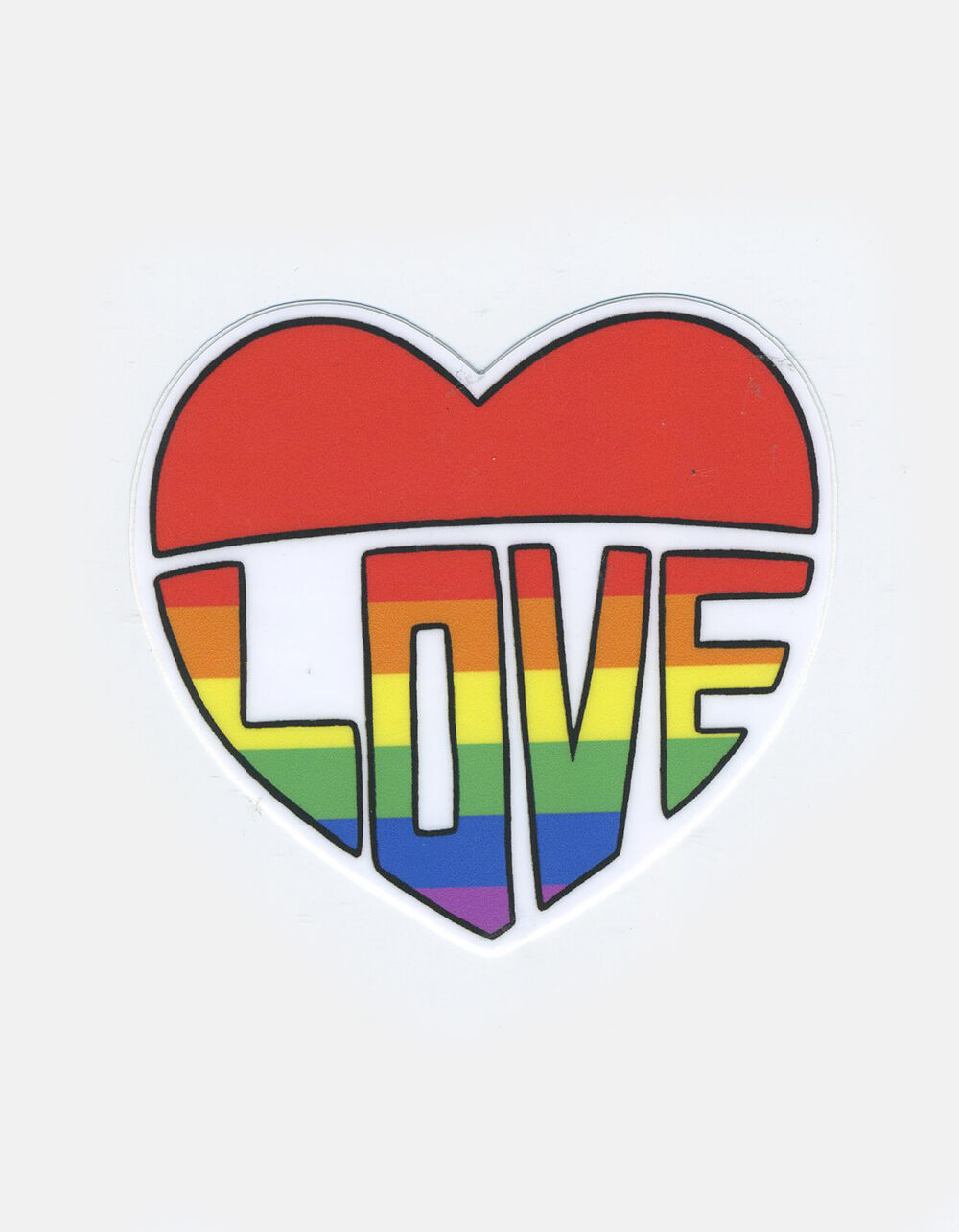 THE FOUND Love Heart Sticker