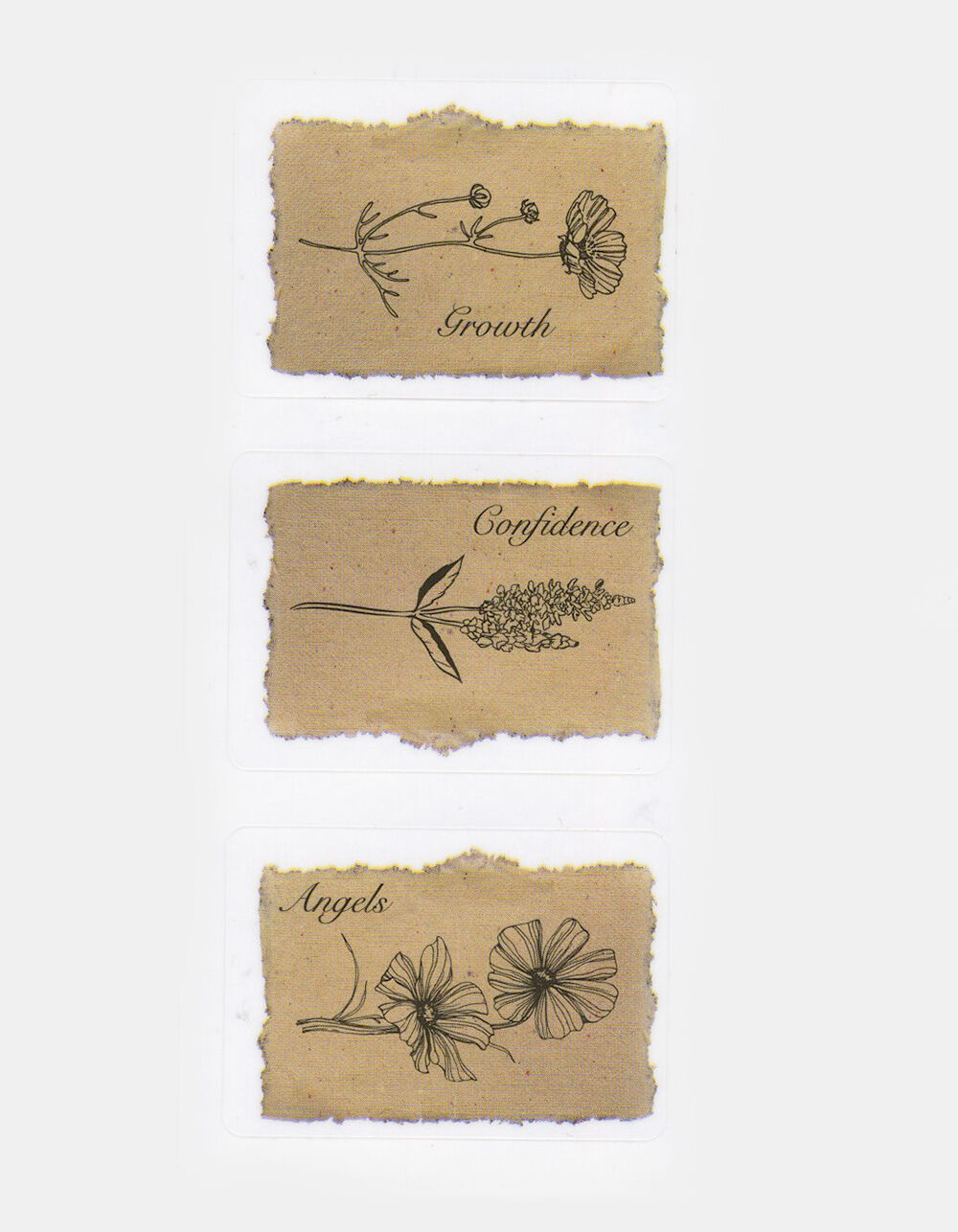Flower Word Sticker