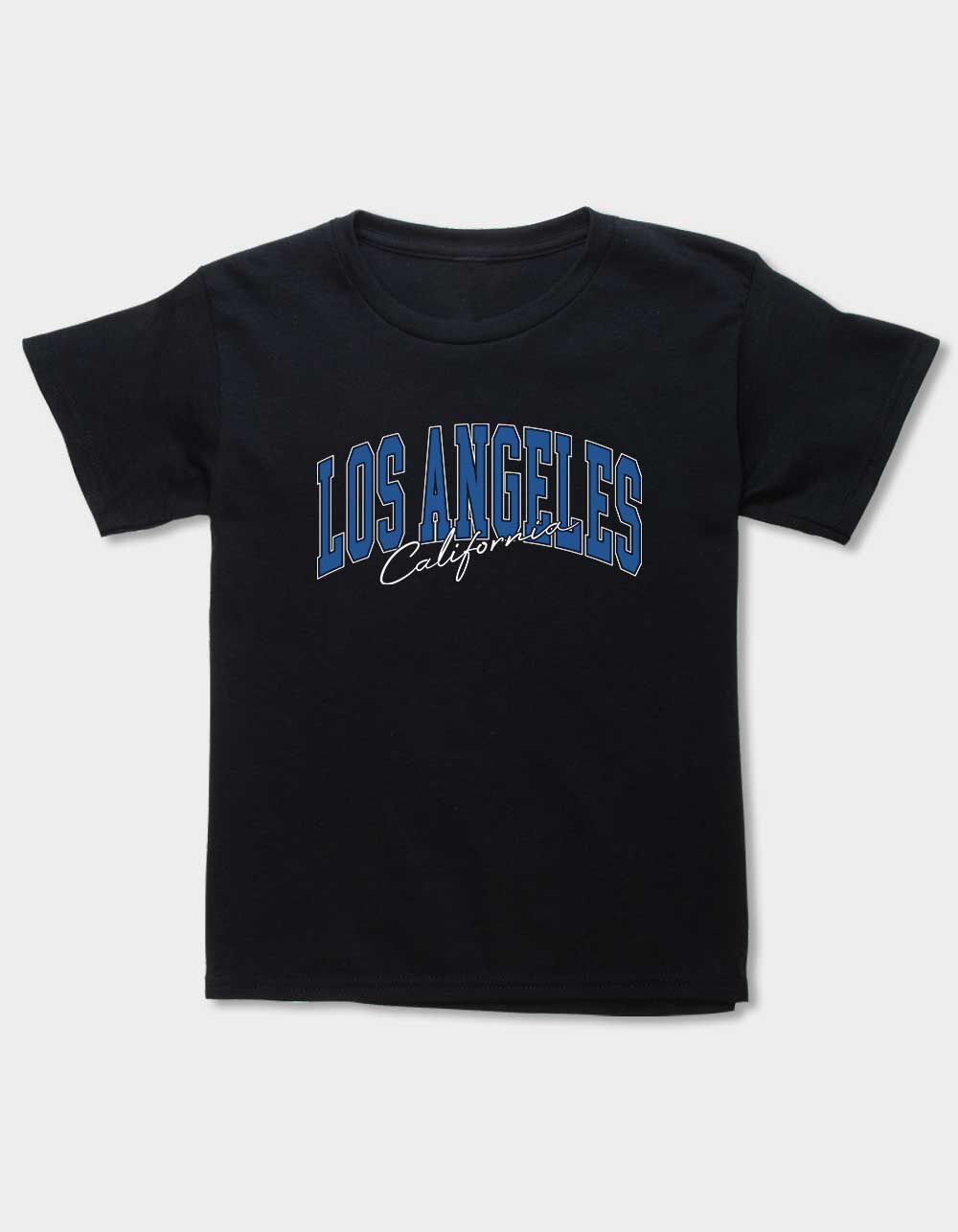 LOS ANGELES California Script Unisex Kids Tee