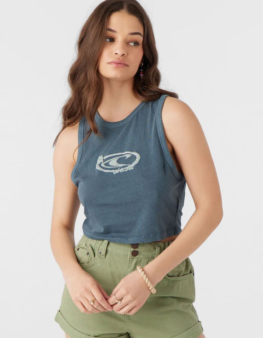 O'NEILL Archive Womens Crop Tank Top