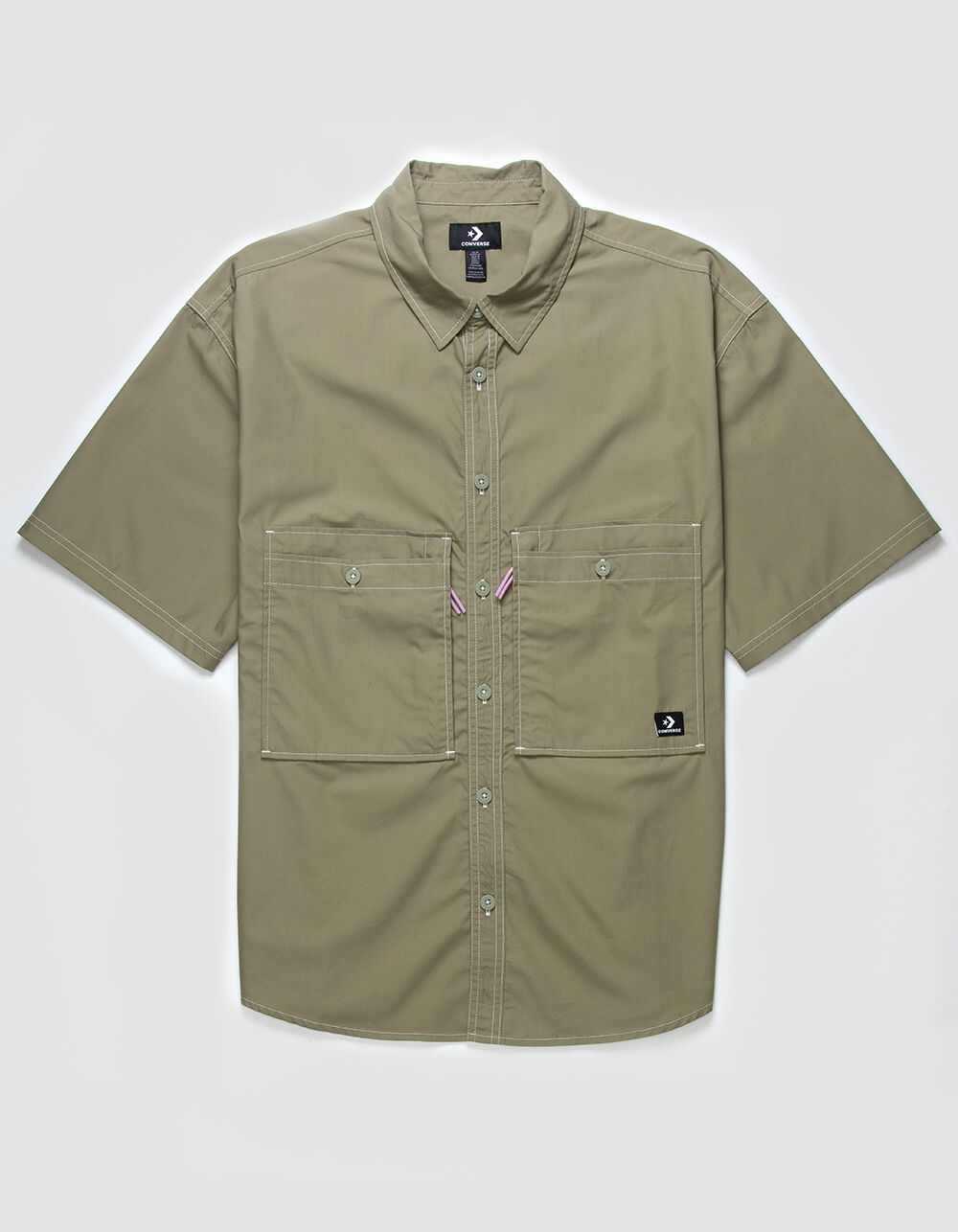 CONVERSE Utility Mens Button Up Shirt
