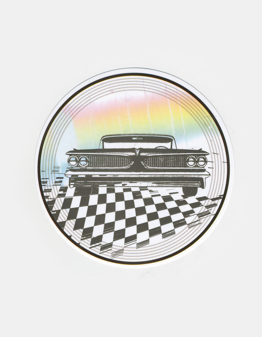 Vintage Car Sticker
