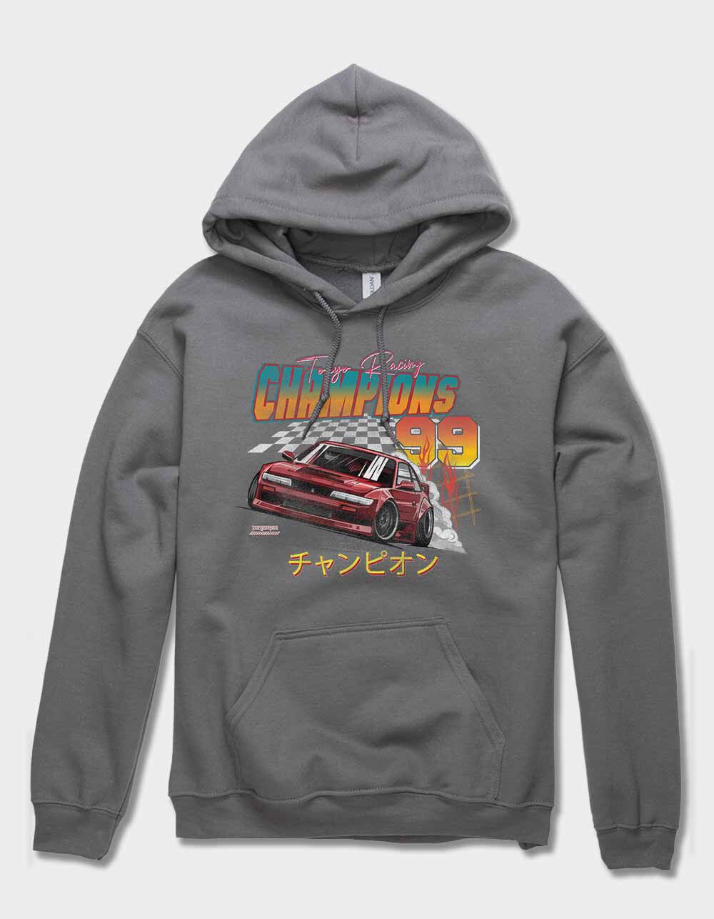 AUTO Tokyo Champs Kanji Distressed Unisex Hoodie