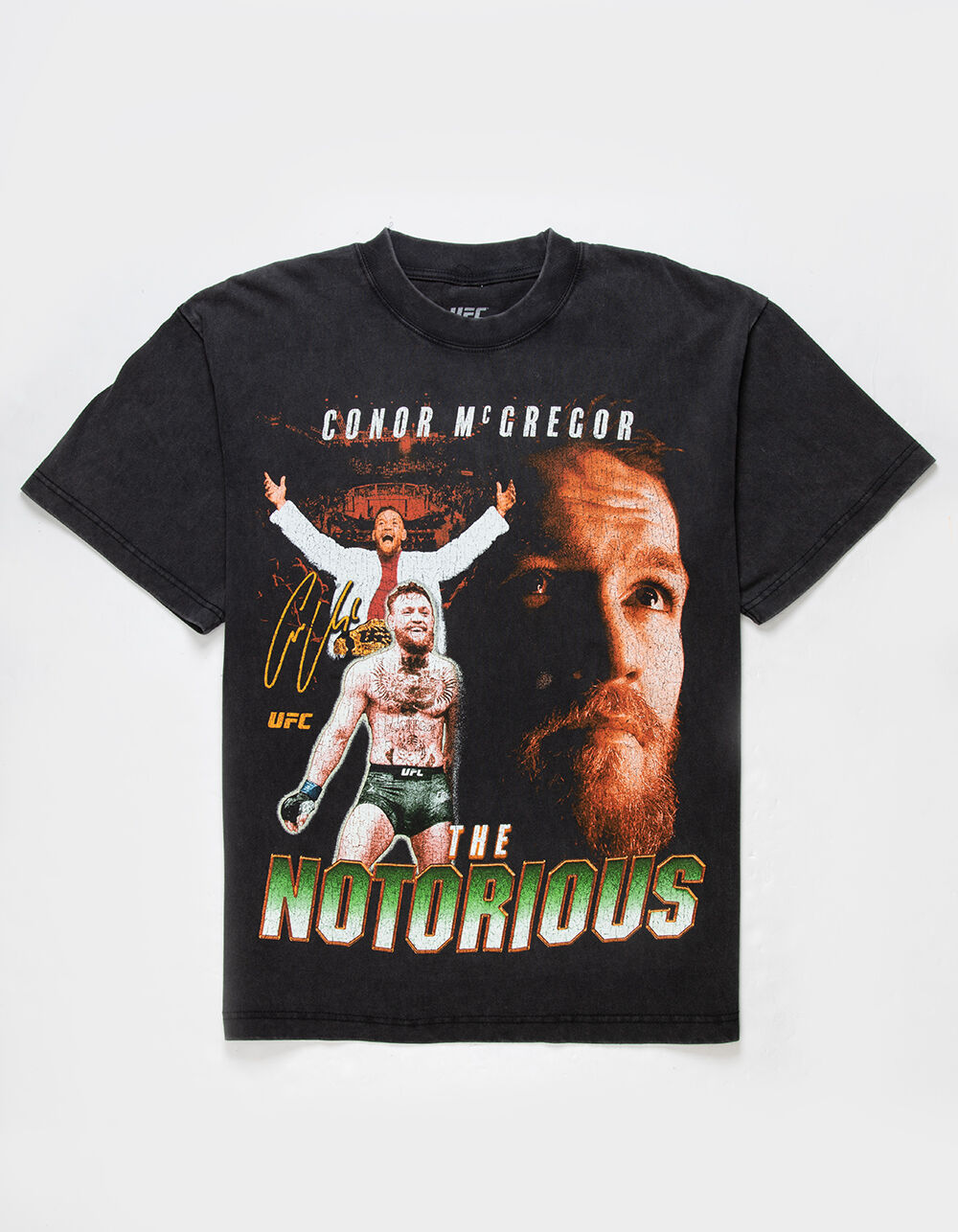 UFC Conor McGregor Collage Mens Oversized Tee