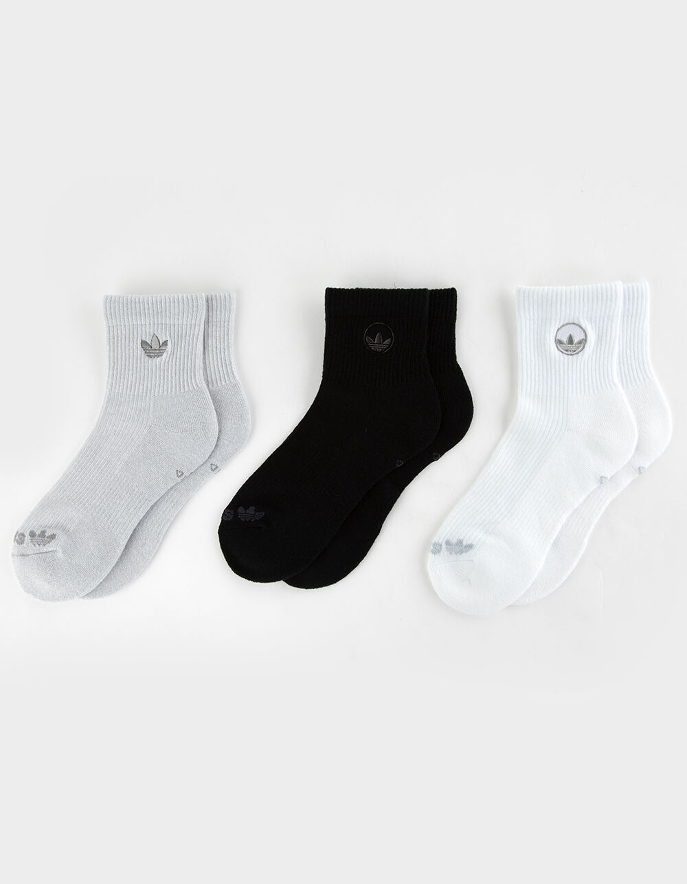 ADIDAS Originals 3 Pack Womens Premium Quarter Socks