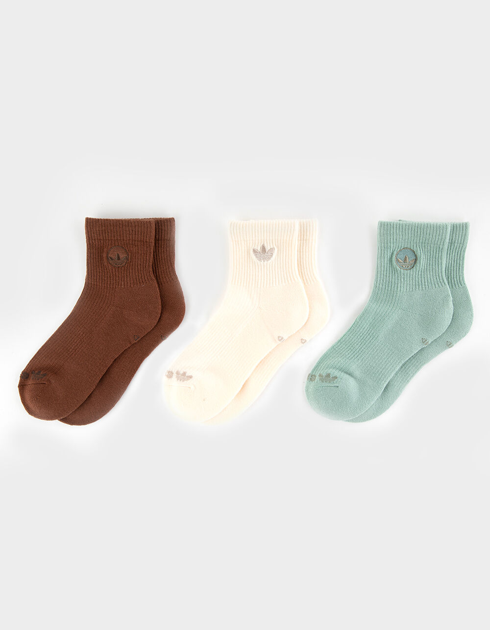 ADIDAS Originals 3 Pack Womens Premium Quarter Socks