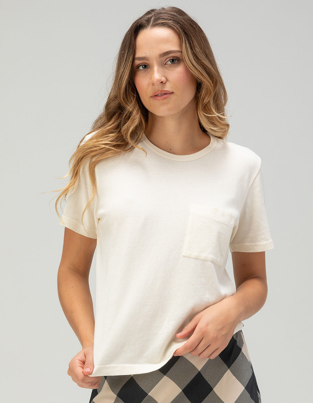 BRIXTON Carefree Womens Pocket Tee