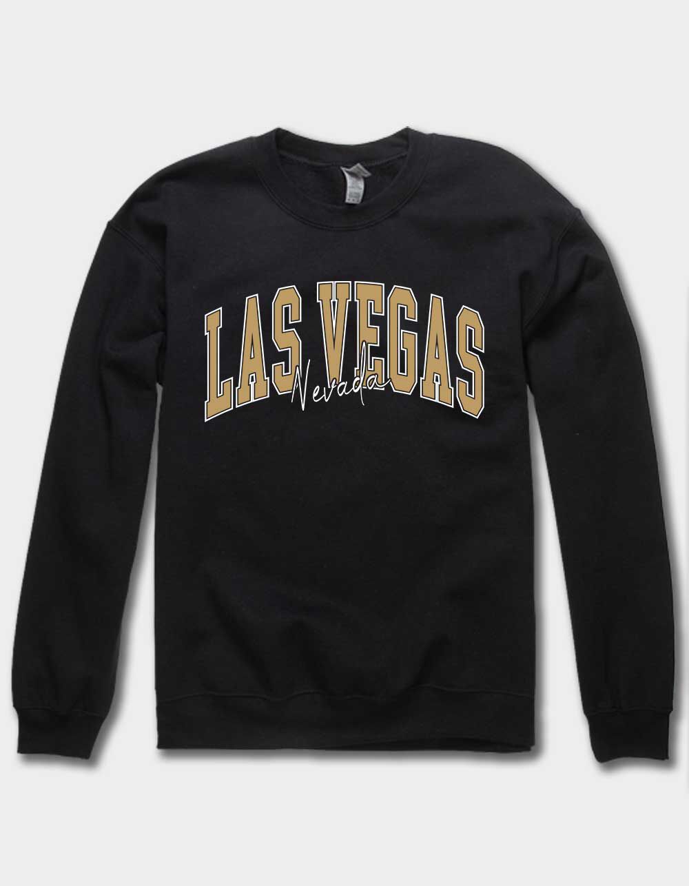 LAS VEGAS Nevada Script Unisex Crewneck Sweatshirt