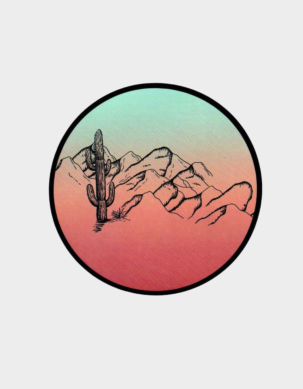 Cactus Mountain Sticker