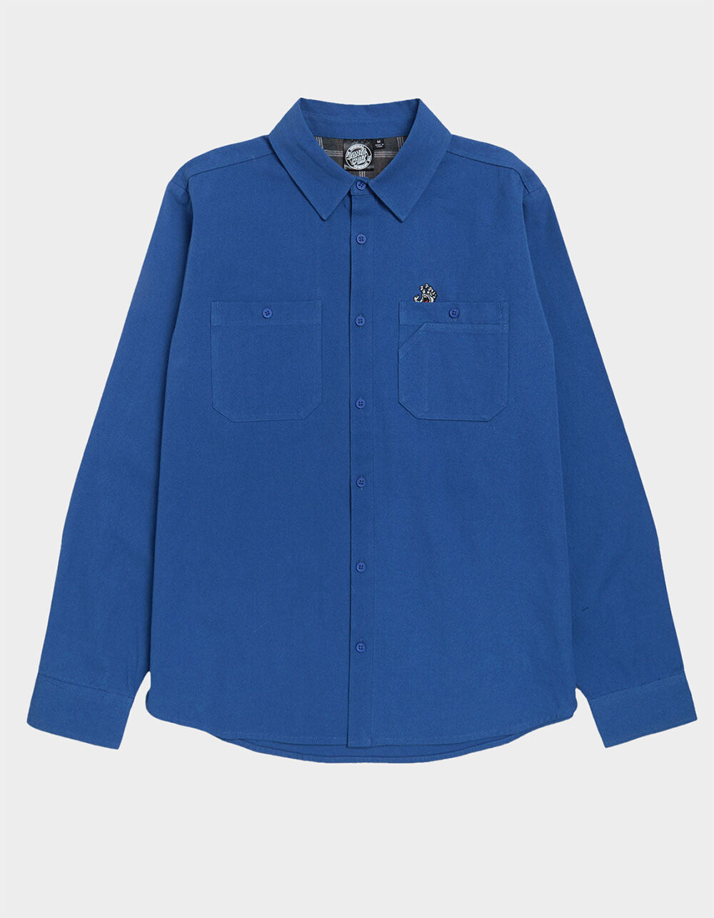 SANTA CRUZ Screaming Hand Utility Mens Button Up Shirt