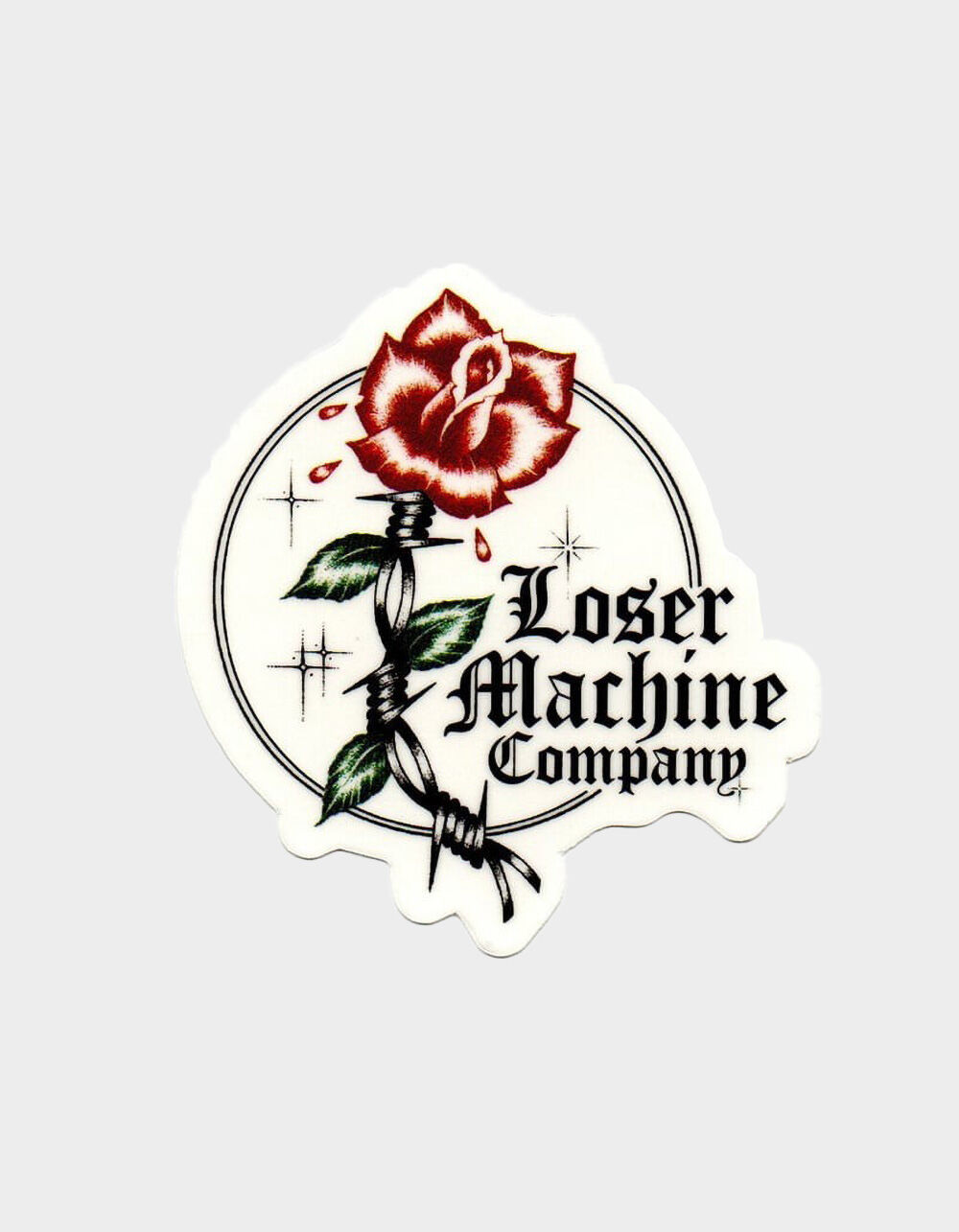 LOSER MACHINE Rose Garden Sticker