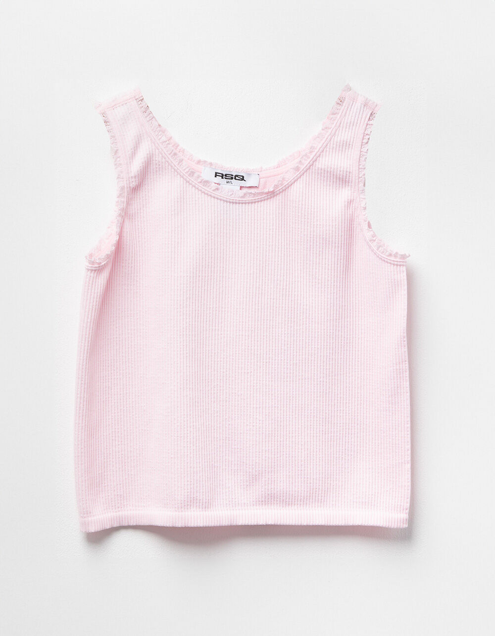RSQ Girls Picot Trim Tank Top