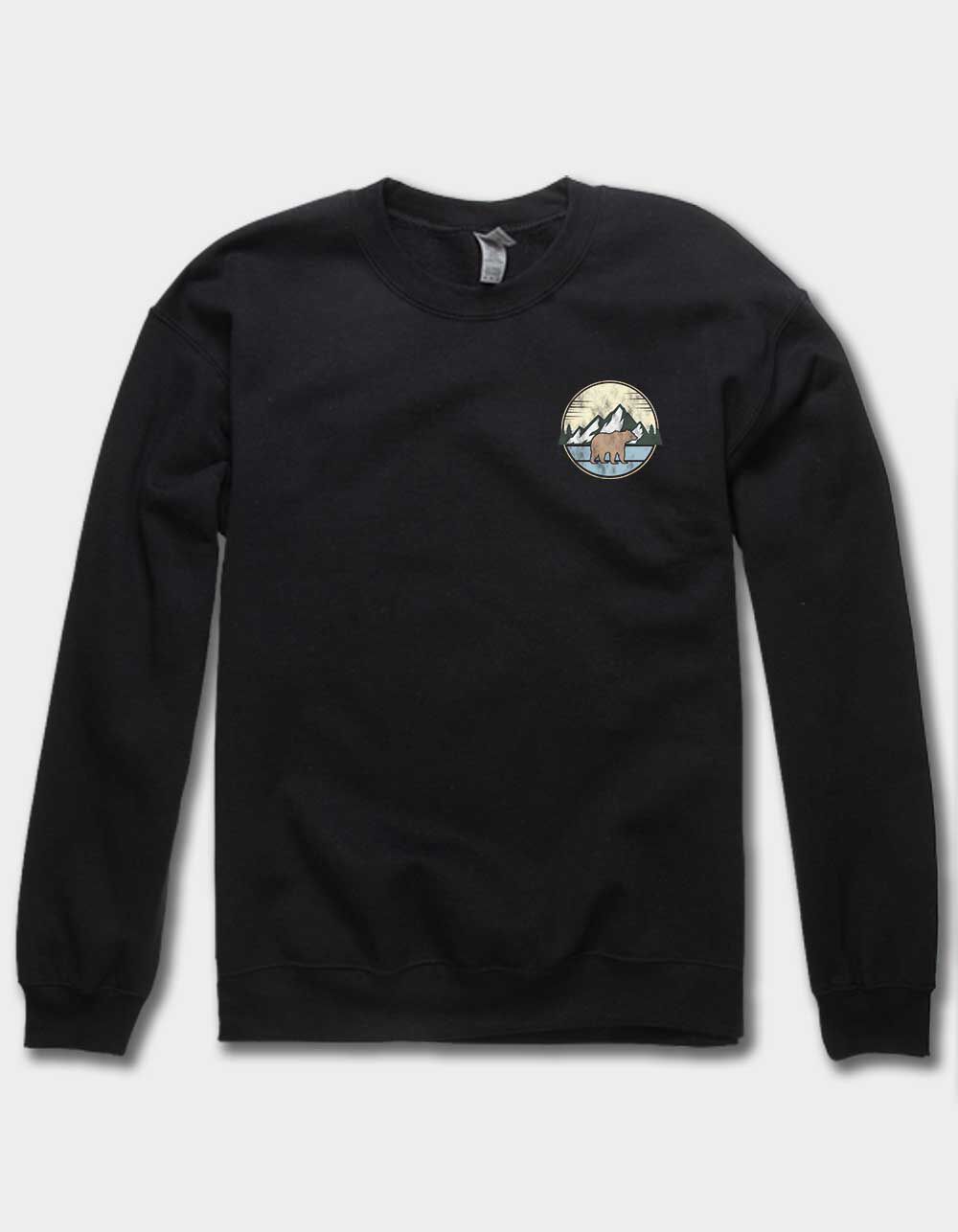 YOSEMITE Bear Distressed Unisex Crewneck Sweatshirt