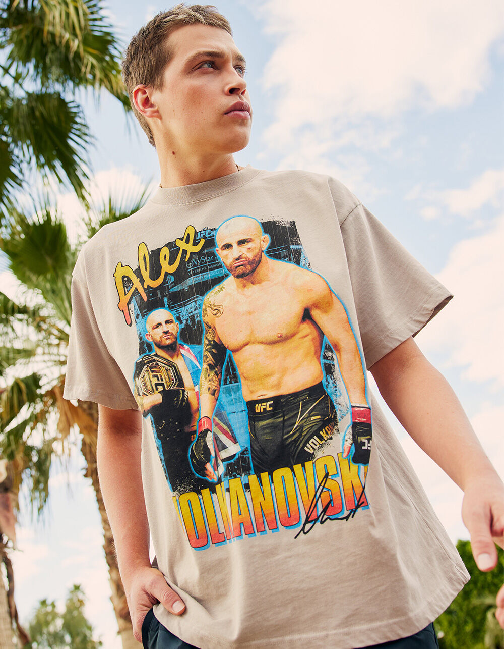 UFC Alexander Volkanovski Mens Boxy Tee