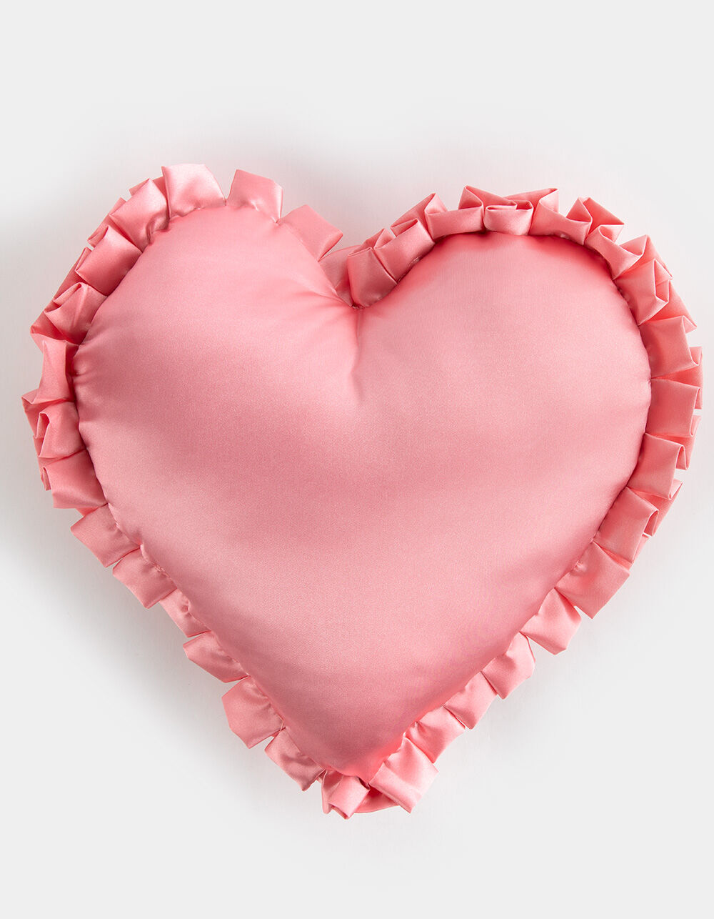TILLYS HOME Ruffle Heart Pillow