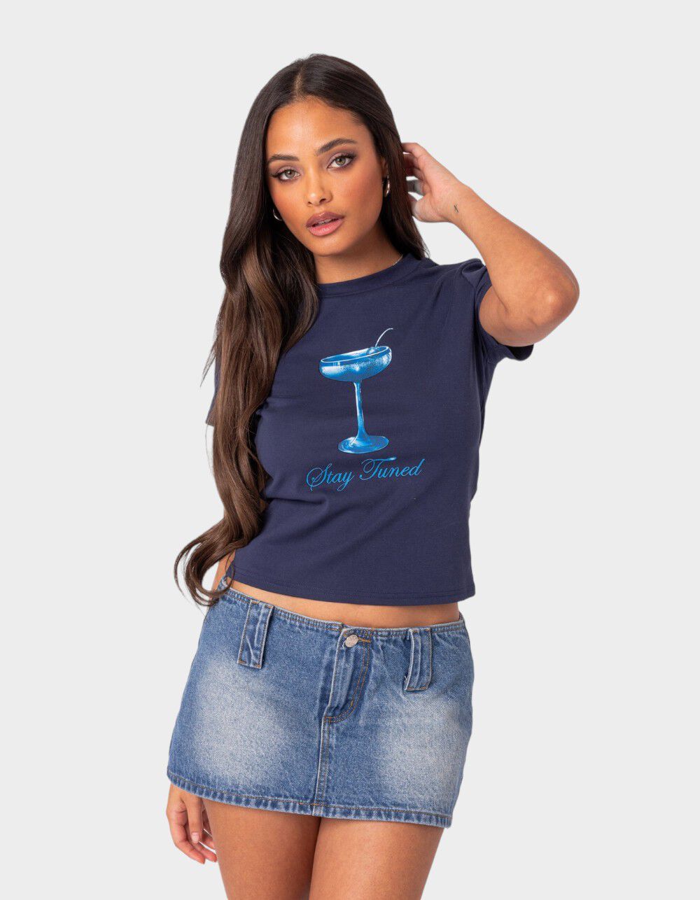 EDIKTED Tuned In Tee