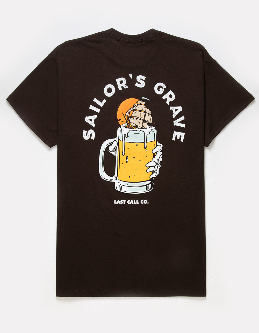 LAST CALL CO. Sailor's Grave Mens Tee