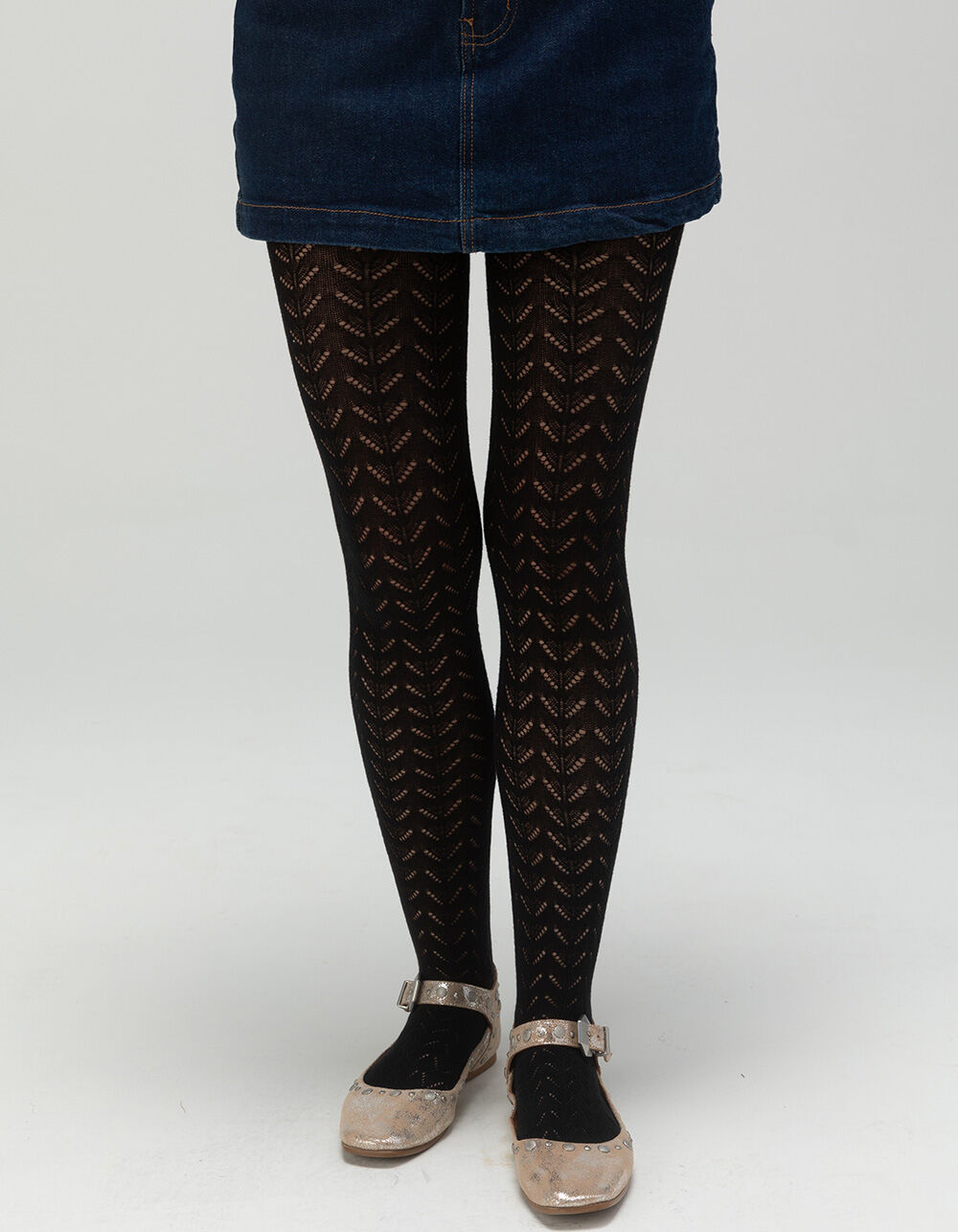 MEMOI Pelerine Womens Sweater Tights