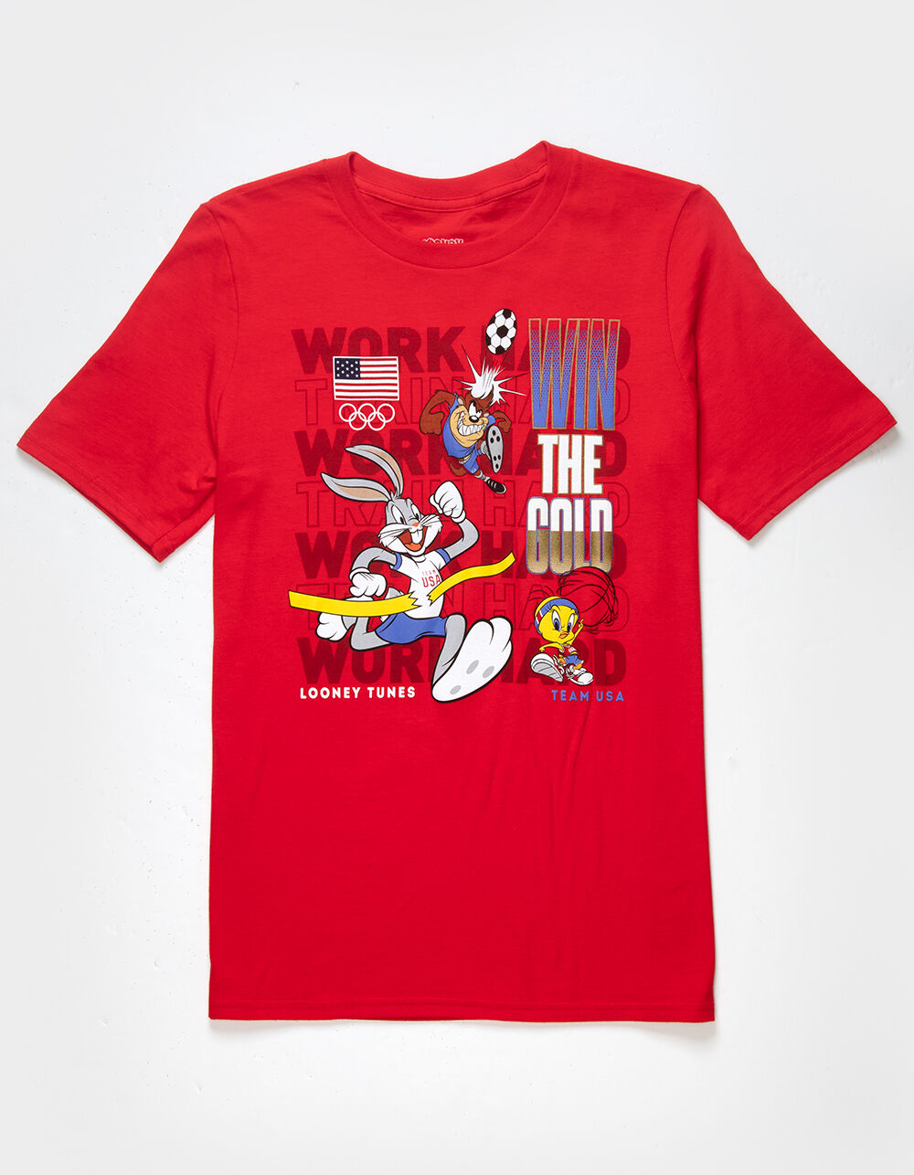 OUTERSTUFF Team USA Looney Tunes Win The Gold Boys Tee