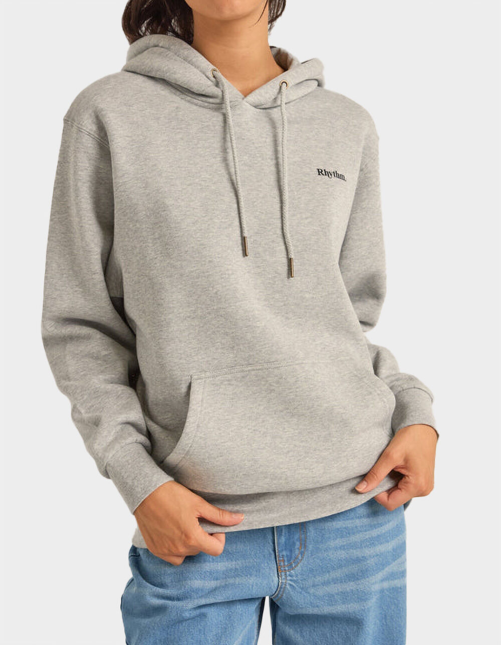 RHYTHM Logo Womens Oversized Hoodie