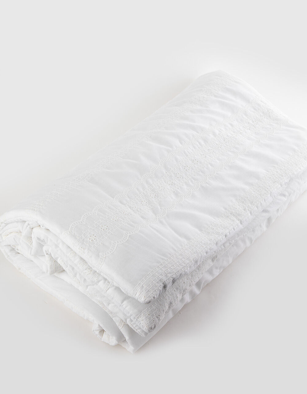 TILLYS HOME Eyelet Embroidered Throw Blanket