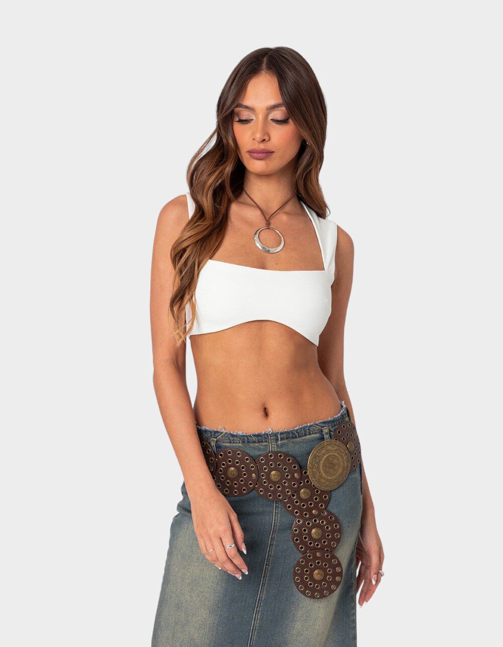 EDIKTED Elena Bra Top