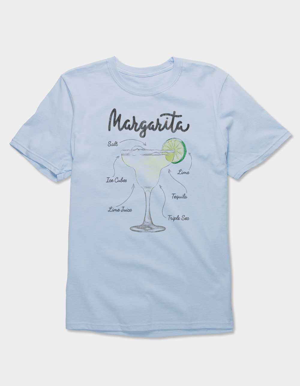 MARGARITA Recipe Distressed Unisex Tee