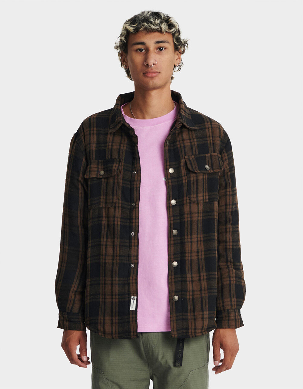 THE CRITICAL SLIDE SOCIETY Ranger Check Mens Jacket