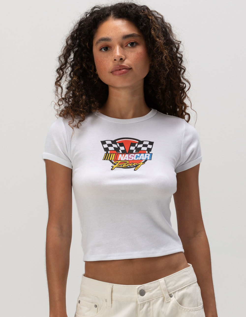 NASCAR Racing Womens Baby Tee