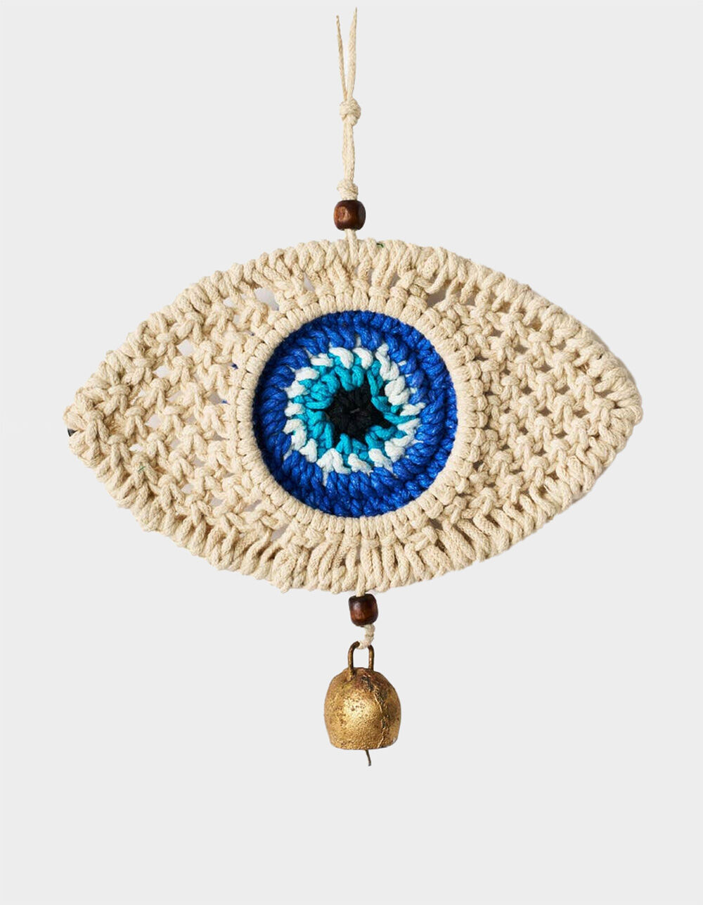 Buna Evil Eye Macrame Wall Hanging