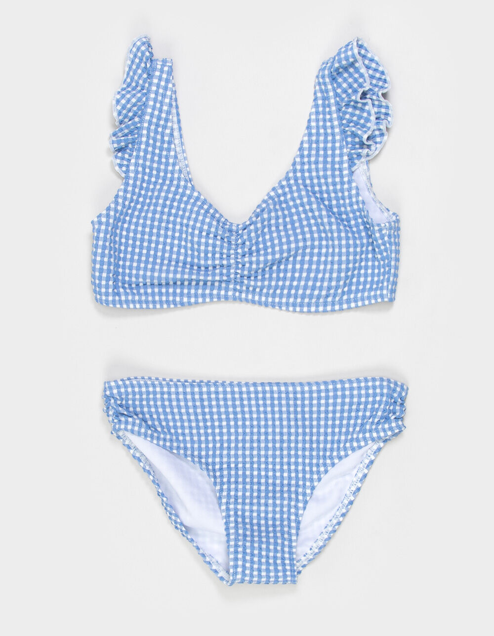 ROXY Check Me Out Girls Bralette Bikini Set