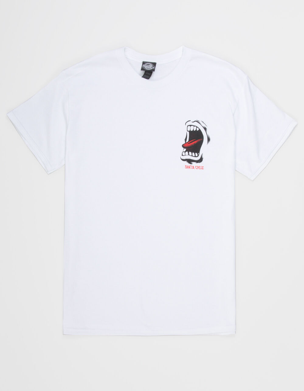 SANTA CRUZ Screaming Mouth Chest Mens Tee