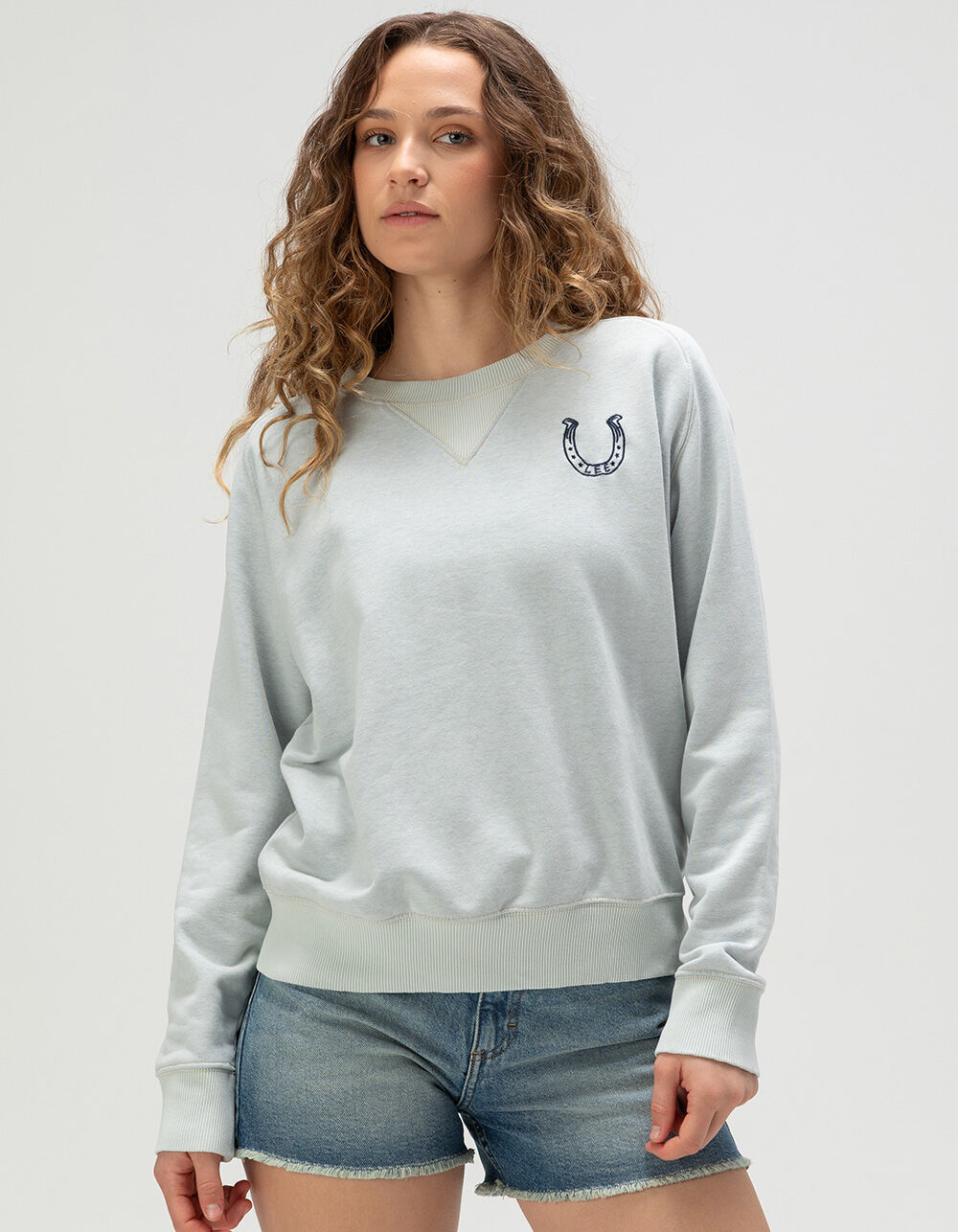 LEE Horseshoe Womens Crewneck Sweatshirt
