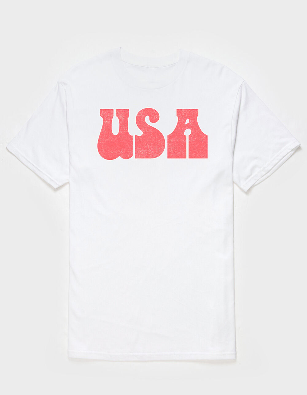 USA Groovy Distressed Unisex Tee