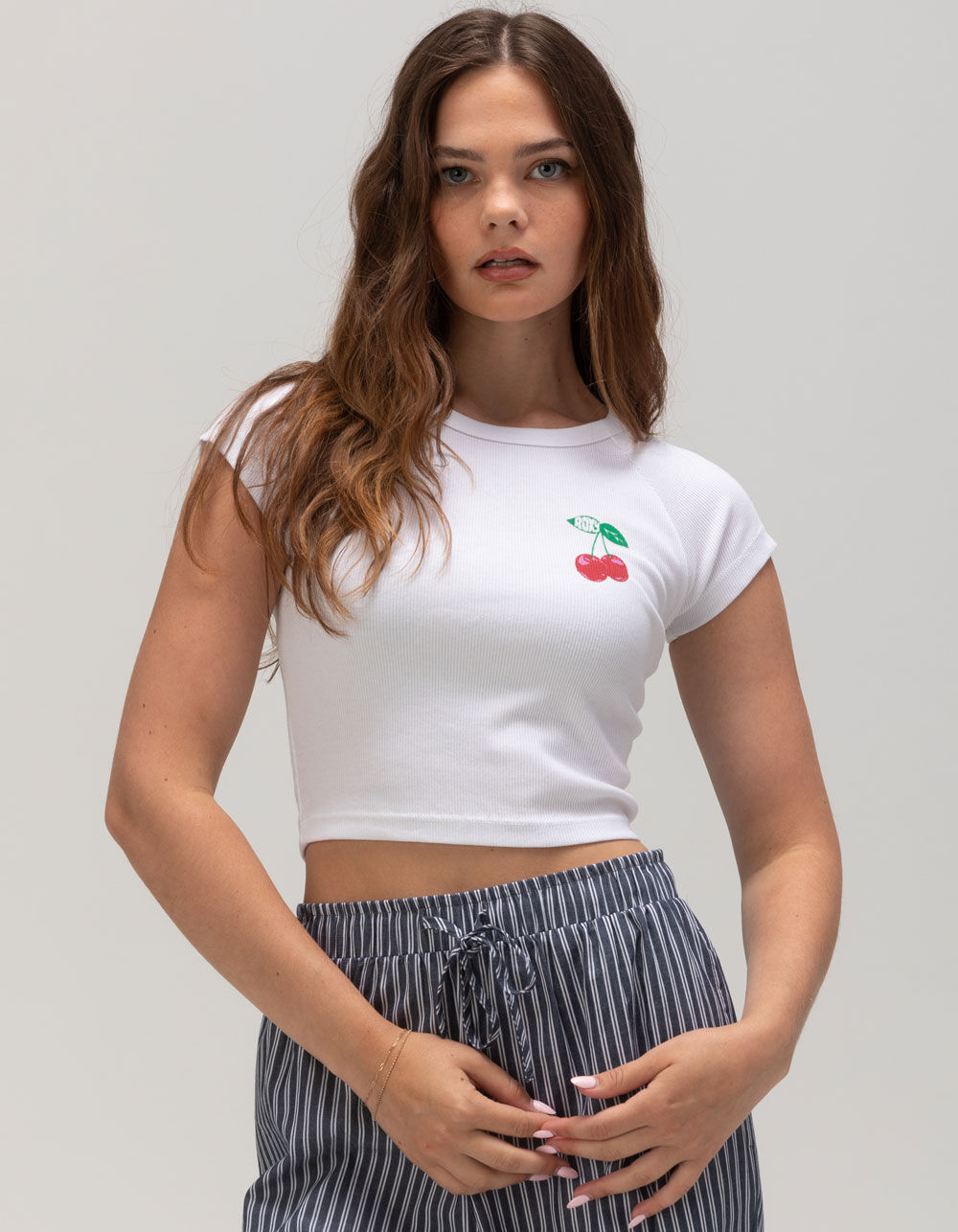 ROXY Cherries Womens Raglan Tee