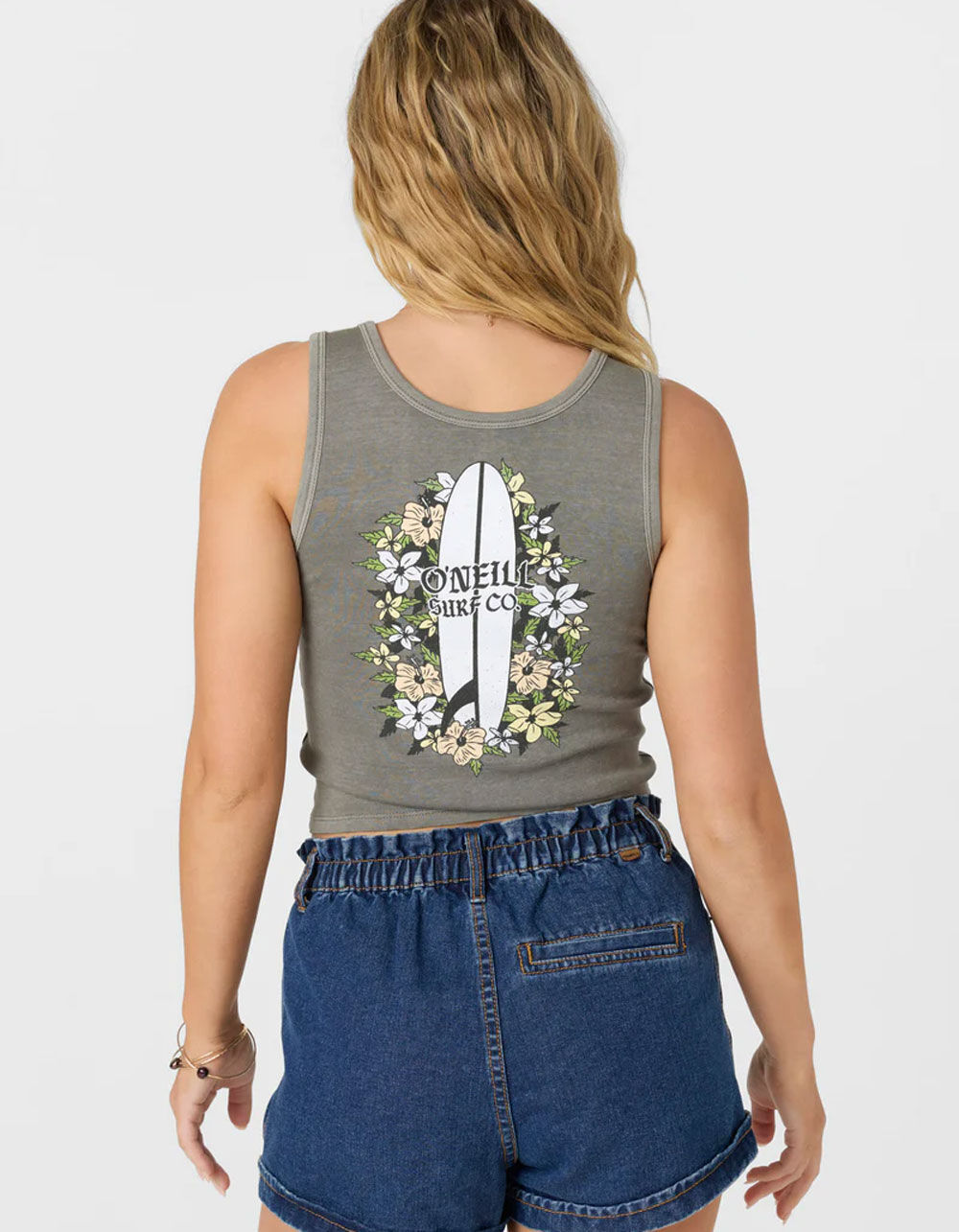 O'NEILL Board Shrine Womens Crop Tank Top