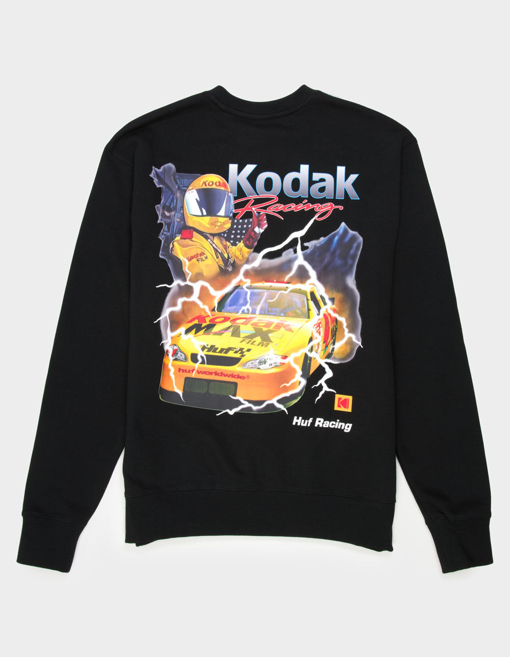 HUF x Kodak Racing Mens Crewneck Sweatshirt