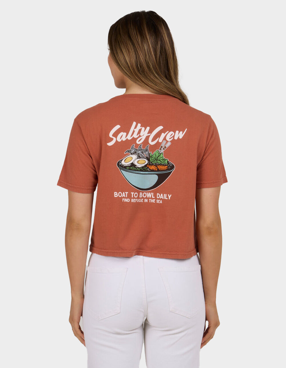 SALTY CREW Fish Bowl Womens Crop Tee