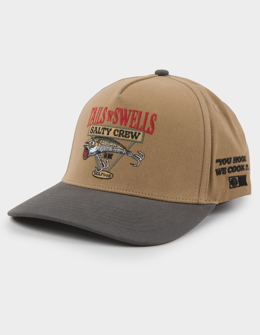 SALTY CREW Tails 'n' Swells 5 Panel Strapback Hat